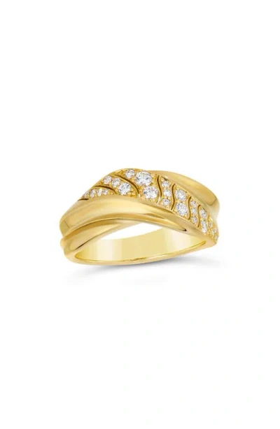 Hueb Dunas 18k Gold & Diamond Ring