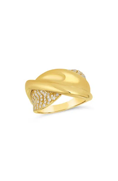 Hueb Dunas 18k Gold & Diamond Ring
