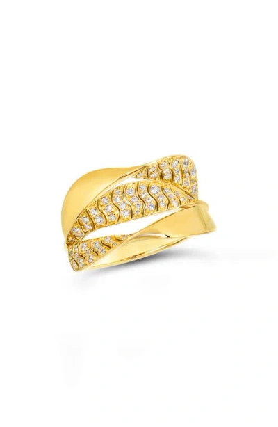 Hueb Dunas 18k Gold Diamond Ring