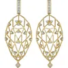 Hueb Estelar Diamond Drop Earrings In Yellow Gold/diamond