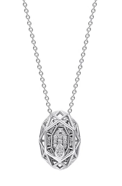 Hueb Estelar Diamond Pendant Necklace In Metallic