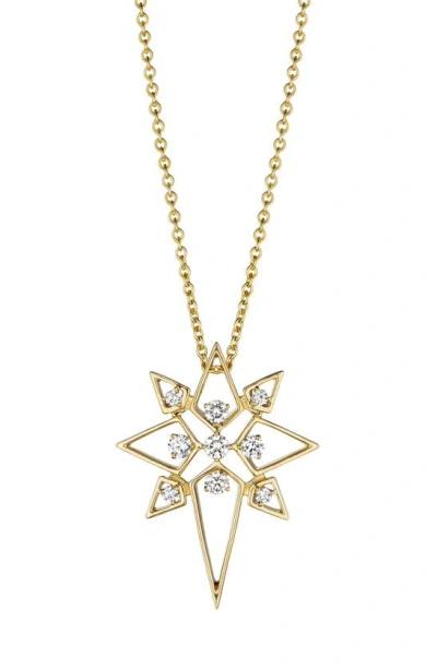Hueb Estelar Diamond Pendant Necklace In Gold