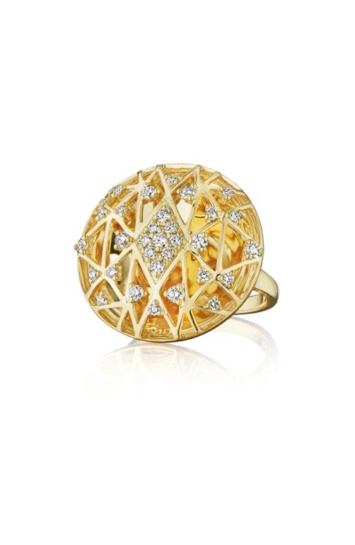 Hueb Estelar Diamond Ring In Gold