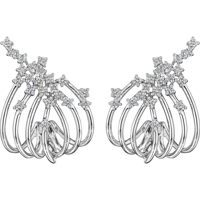 Hueb Luminus Diamond Drop Earrings In Metallic