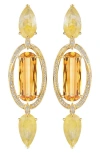 Hueb Onsa 18k Yellow Gold Earrings
