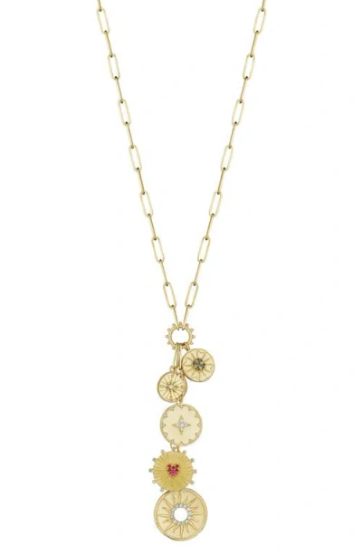 Hueb Penka 18k Gold Pendant Necklace In Neutral