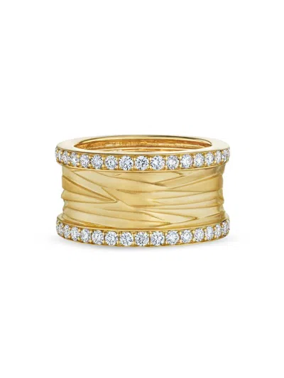 Hueb Women's Amazonia Palha 18k Yellow Gold & 0.46 Tcw Diamond Ring