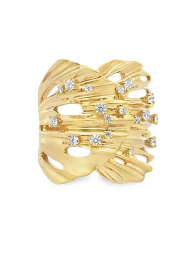 Hueb Women's Bahia 18k Yellow Gold & 0.35 Tcw Diamond Ring