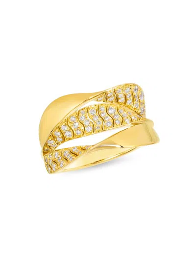 Hueb Women's Dunas 18k Yellow Gold & 0.49 Tcw Diamond Ring