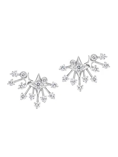 Hueb Women's Luminus 18k White Gold & 1.43 Tcw Diamond Stud Earrings