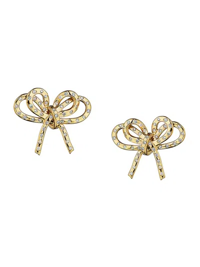 Hueb Women's Romance 18k Yellow Gold & 0.42 Tcw Diamond Stud Earrings