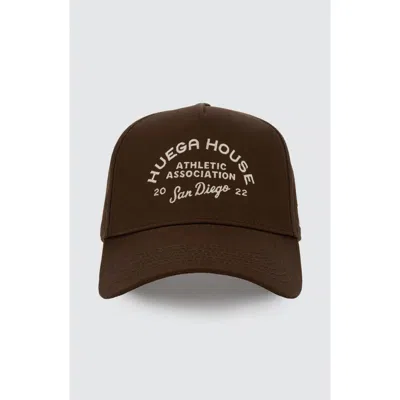 Huega House Athletic Association Hat In Brown