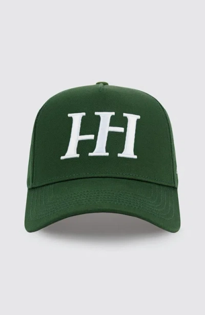 Huega House Icon High Profile Hat In Green