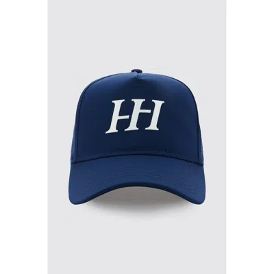 Huega House Icon Performance Hat In Navy Blue