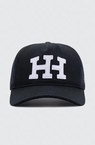 Huega House Letterman Hat In Black