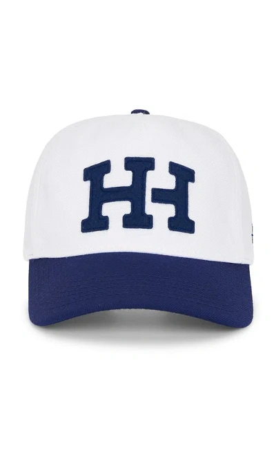 Huega House Letterman Wool Hat In White