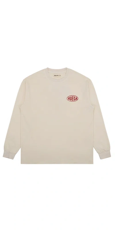 Huega House Long-sleeve Premium Tee Bone