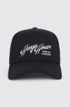 Huega House Retro Script Everyday Hat In Black
