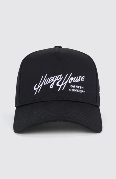 Huega House Retro Script Everyday Hat In Black