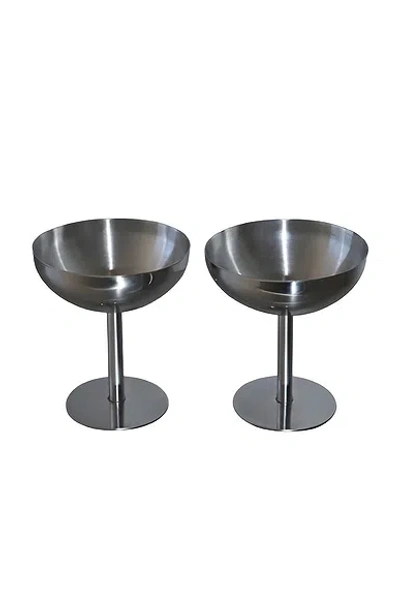 Huegah Home Delilah Coupe Set In Gray