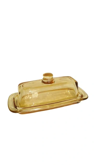 Huegah Home Glacee Butter Dish In Multi