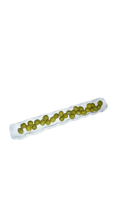 Huegah Home Graza Olive Tray In Multi