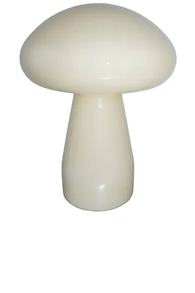 Huegah Home Lucien Lamp In White