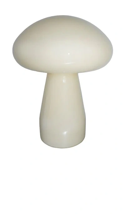 Huegah Home Lucien Lamp In White