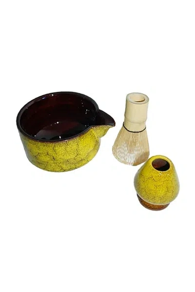 Huegah Home Ysidro Matcha Set In Multi