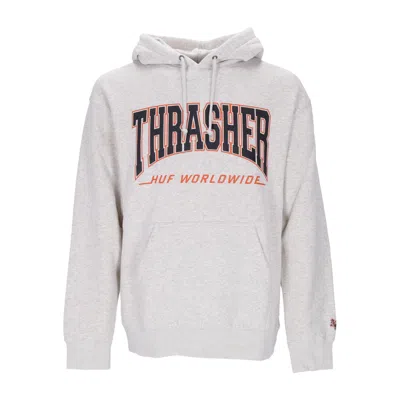 Huf Bayview Men's Hoodie P/o Hoodie In Athletic Heather