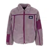 Huf Bear Man Livingston Sherpa Jacket Dust Purple In Dust Purple