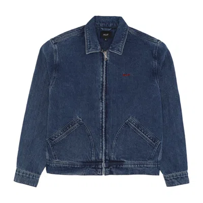 Huf Beware Work Jacket Men's Workwear Jacket Blue