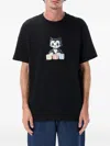 Huf Blocks Graphic T-shirt In Black