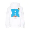 Huf Cereal Killer Hoodie White Men's Hoodie In White