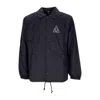 Huf Coach Jacket Men's Essentials Coaches Jacket Black In Black