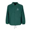 Huf Coach Jacket Men's Essentials Coaches Jacket Forest Green In Green