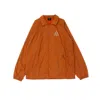 Huf Coach Jacket Men's Essentials Tt Coaches Jacket Rust In Rust