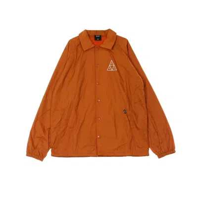 Huf Coach Jacket Men's Essentials Tt Coaches Jacket Rust