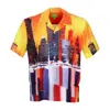 Huf Concrete Jungle Woven Men's Short Sleeve Shirt Top Orange In Orange