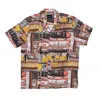 Huf Corner Store Men's Short Sleeve Shirt Resort Shirt Multi In Multi
