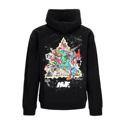 Huf Cosmic Assemblage Men's Hoodie Po Hoodie X Avengers Black