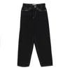 Huf Cromer Signature Pant Men's Jeans Black/white In Black/white