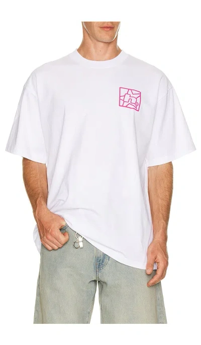 Huf Cyberpunk Tee In White