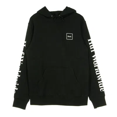 Huf Domestic Men's Hoodie P/o Hoodie Smu Ita Black