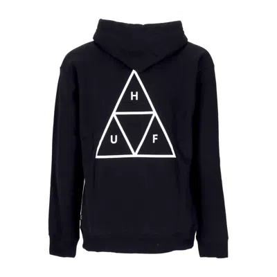 Huf Essentials Men's Hoodie Tt P/o Hoodie Black