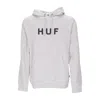 Huf Essentials Og Logo Men's Hoodie P/o Hoodie Athletic Heather In Athletic Heather