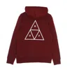 Huf Essentials Tt Po Hoodie Bloodstone Men's Hoodie In Red
