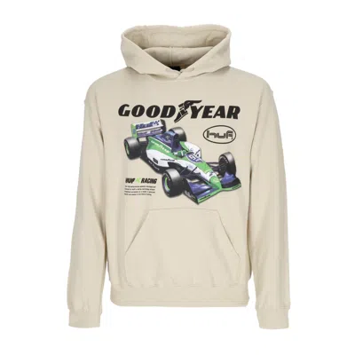 Huf Final Lap Po Hoodie Men's Hoodie X Goodyear Natural