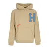 Huf Fly Die Po Hoodie Oatmeal Men's Hoodie In Oatmeal