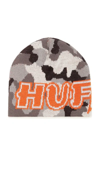 Huf Galaxy Skull Beanie In Green